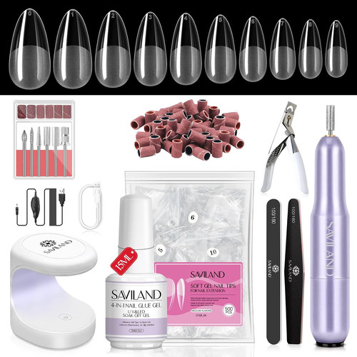 Gel nail kit - gel,