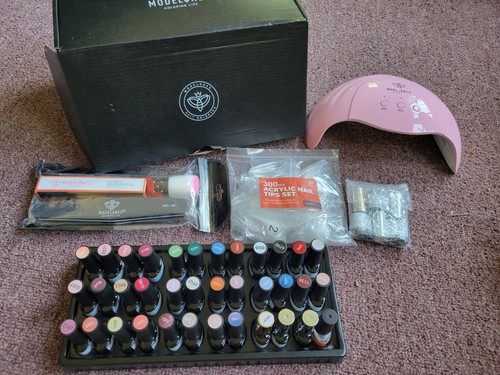 Piece gel nail kit with - gel,