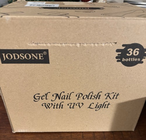Gel nail kit with - kit, light