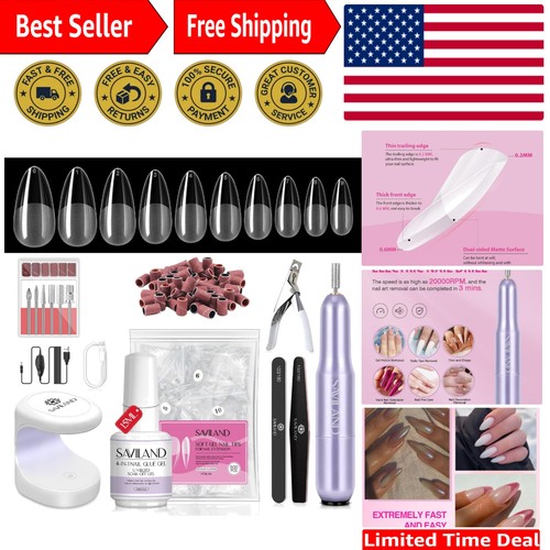 Luxury gel nail kit - kit, 500