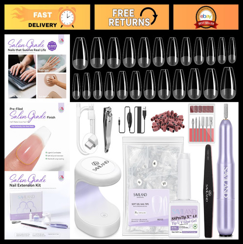 Advanced gel nail kit - kit, salon